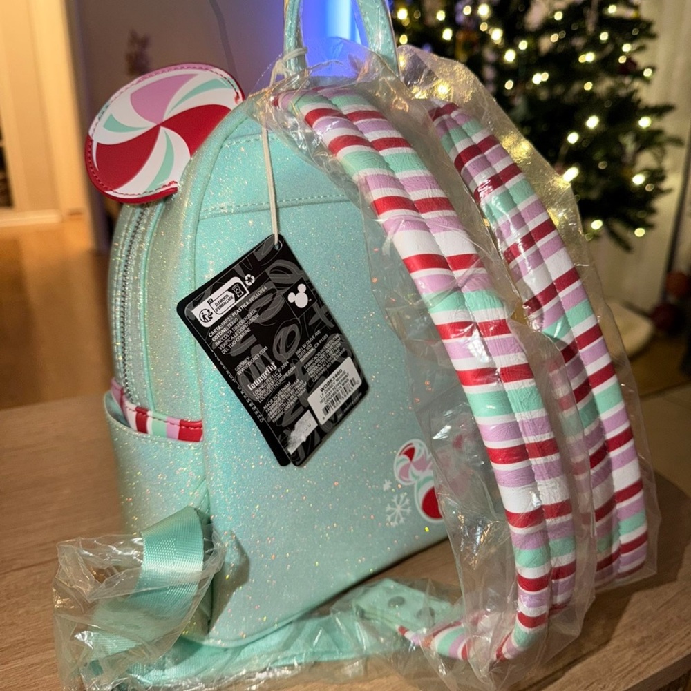 Disney Loungefly Peppermint Backpack - image 2